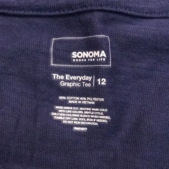 Bundle of two girls tops size 12 NWT/NWOT - Picture 3 of 5